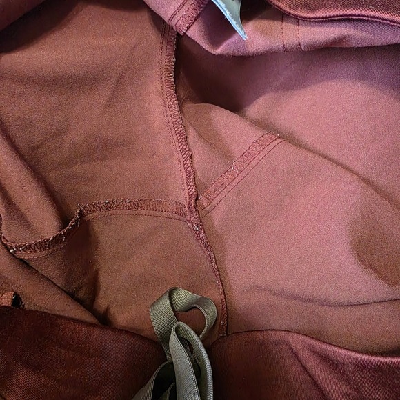 FIGS Zamora Jogger Scrub Pants Womens Large Burgundy Maroon FIONx W18SW2005 - Picture 5 of 8